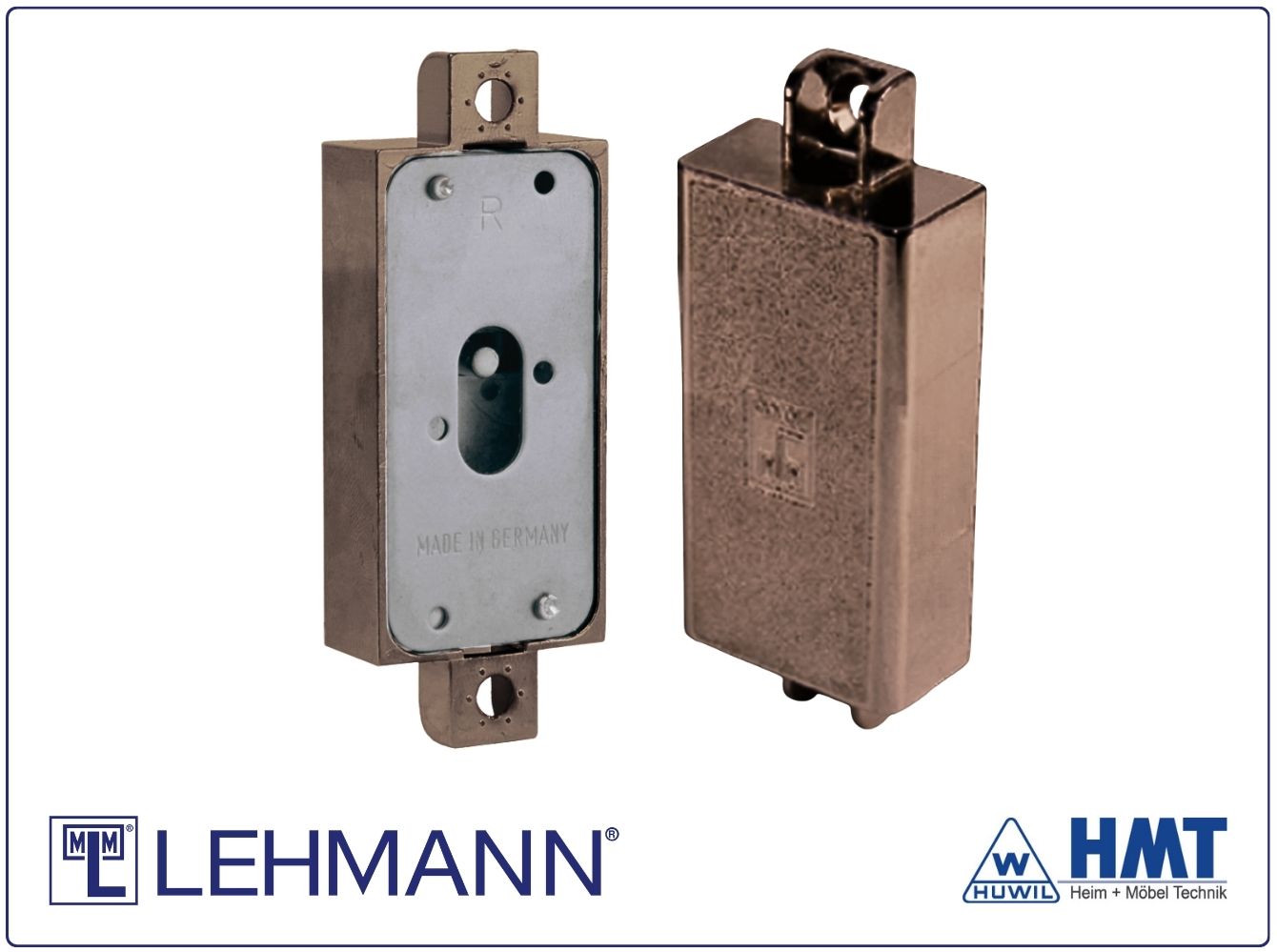 DELETE MLM Drehstangenschloss ohne Riegel 741/15 RS b