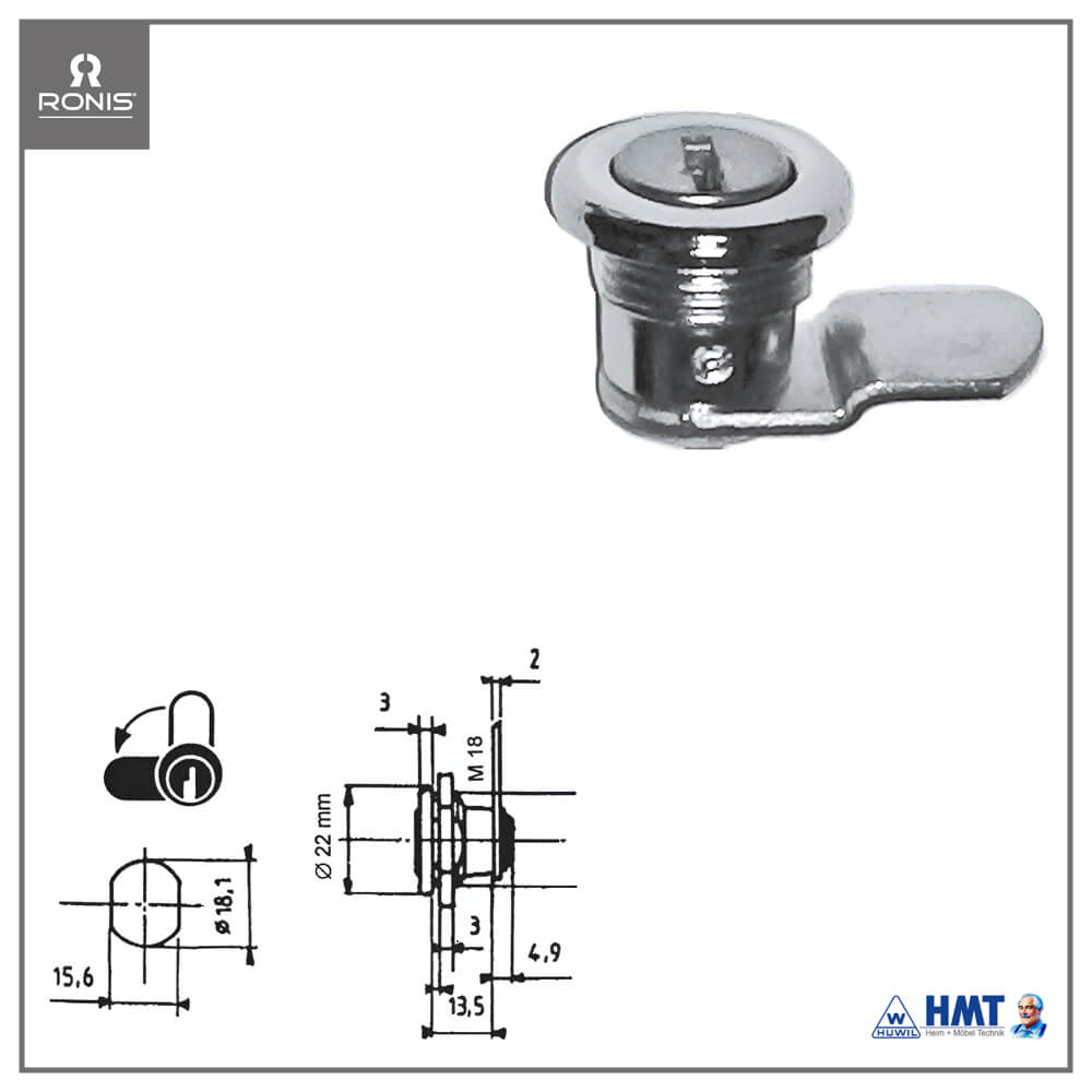 RONIS Hebelzylinder R 24 GL RONIS Hebelzylinder R 24 GL