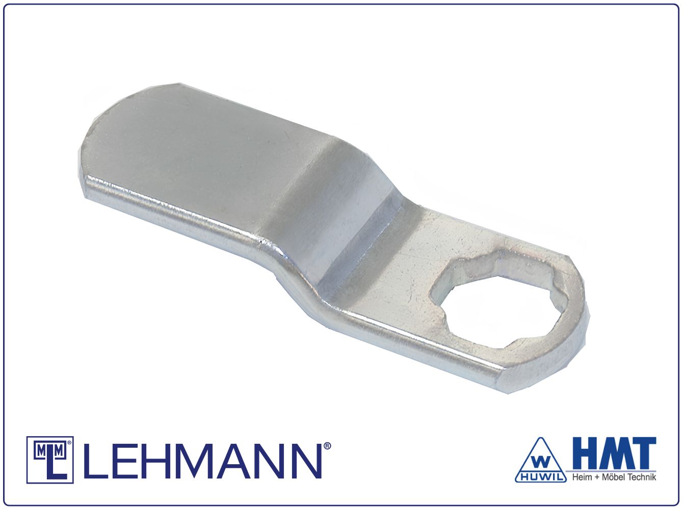 DELETE MLM Riegel 039 - 38mm Nutzlänge, gekröpft 5 mm - HMT 60-039