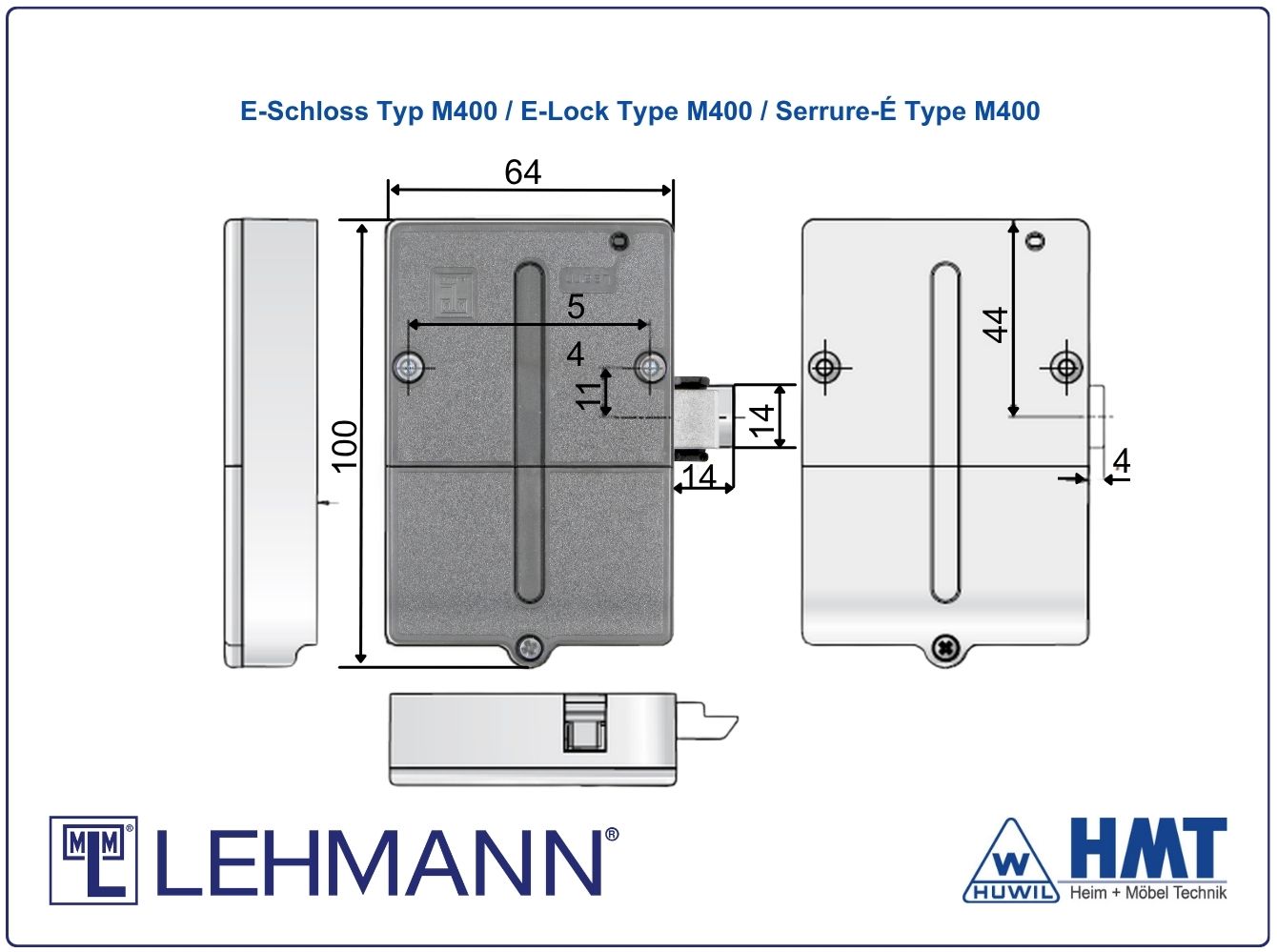 MLM Elektronikschloss HMT M400 TA