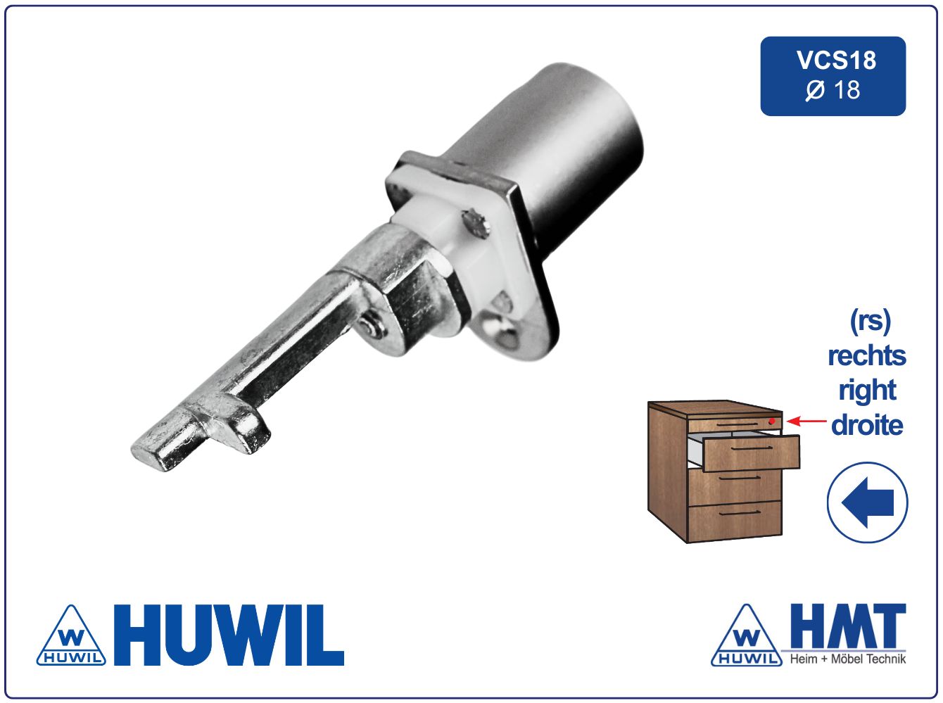 HUWIL Zentralverschluss H 952/40 HUWIL Zentralverschluss H 952/40