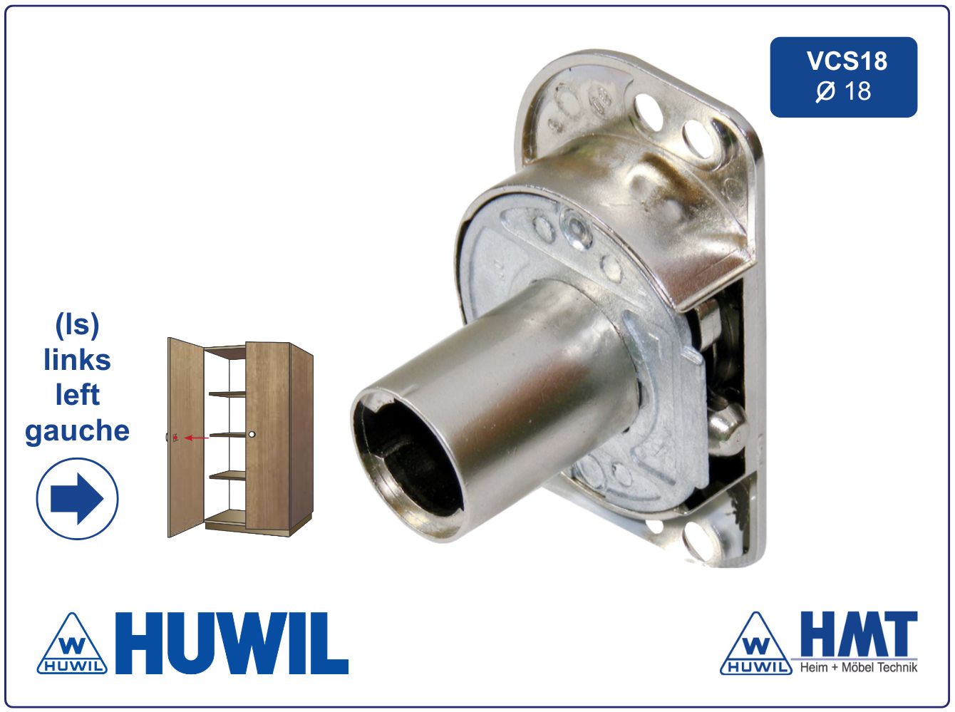 HUWIL Rolljalousieschloss 0358/15 LS OZ
