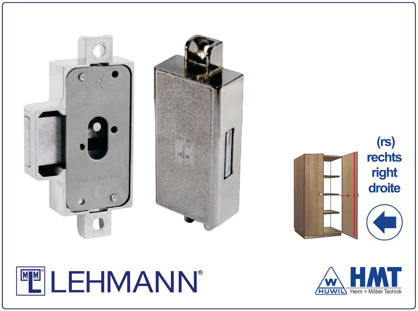 MLM Drehstangenschloss 740/25 RS