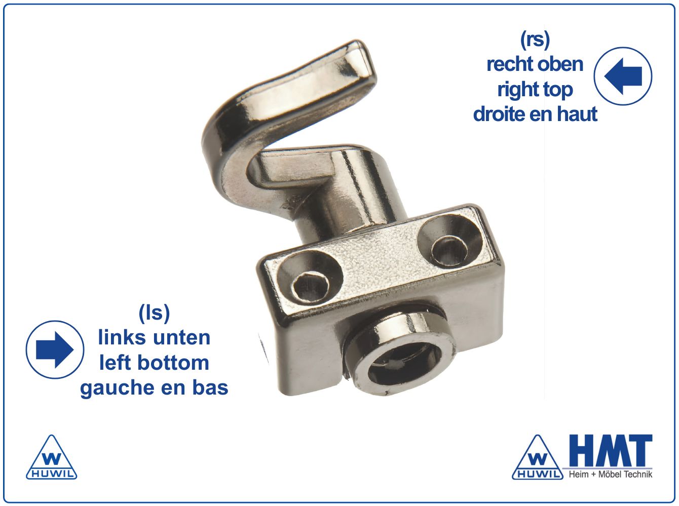 HUWIL Schließhaken F RECHTS HUWIL Schließhaken F RECHTS