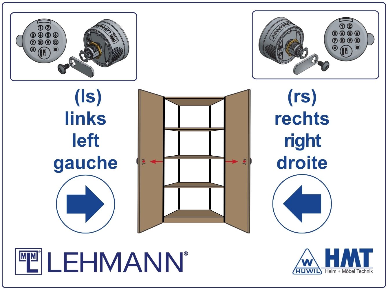 MLM Elektronikschloss HMT GIRO TA MLM Elektronikschloss HMT GIRO TA