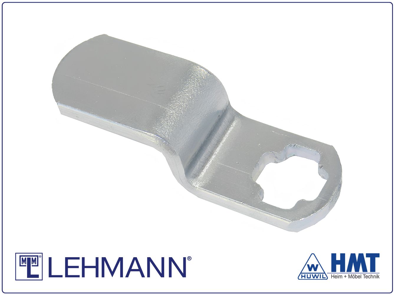 DELETE MLM Riegel 040 - 38mm Nutzlänge, gekröpft 10 mm - HMT 60-040