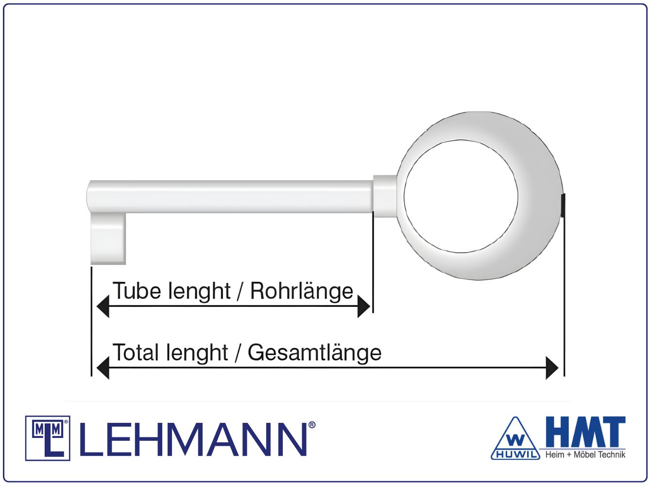 MLM Möbelschlüssel B 116/40 MLM Möbelschlüssel B 116/40