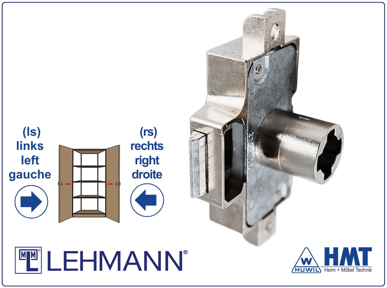 DELETE MLM Drehstangenschloss 758/30