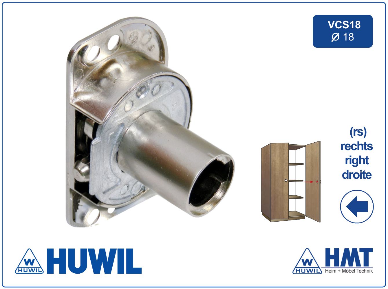 HUWIL Rolljalousieschloss 0358/15 RS OZ