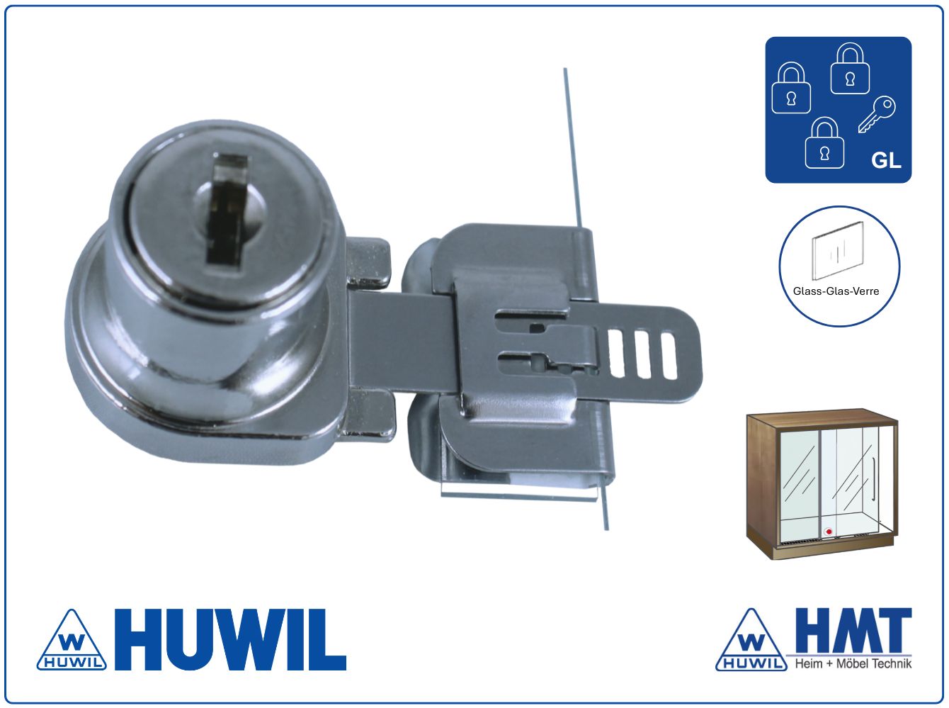 HUWIL Glasschiebetür HMT 0687
