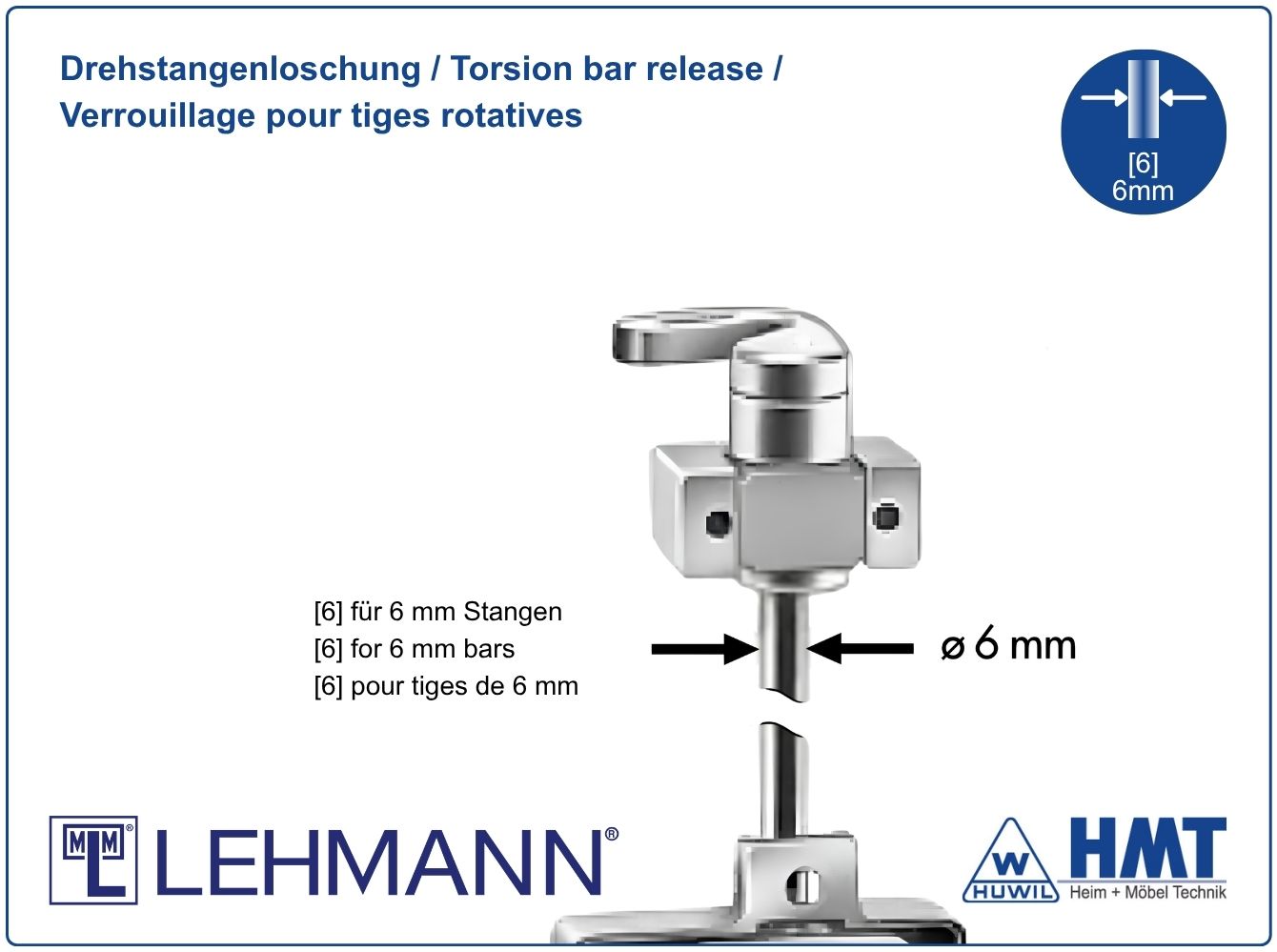 MLM Drehstangenschloss 758/20 MLM Drehstangenschloss 758/20