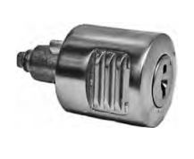 HUWIL Zylinder-Drehknopf 0580 RS GL