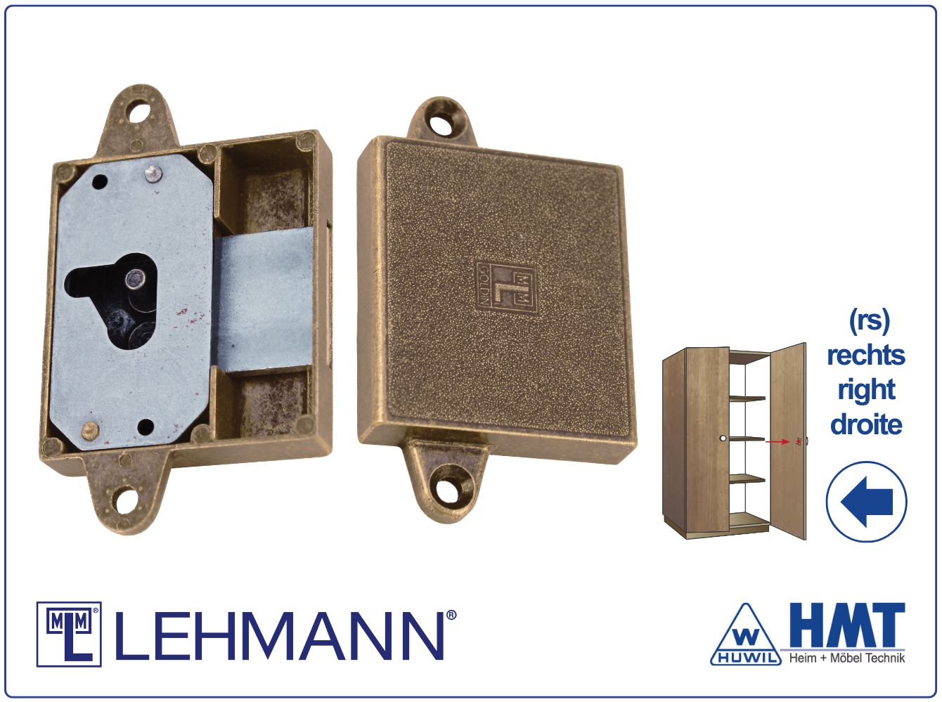 MLM Aufschraubschloss 530/30 RS [B]