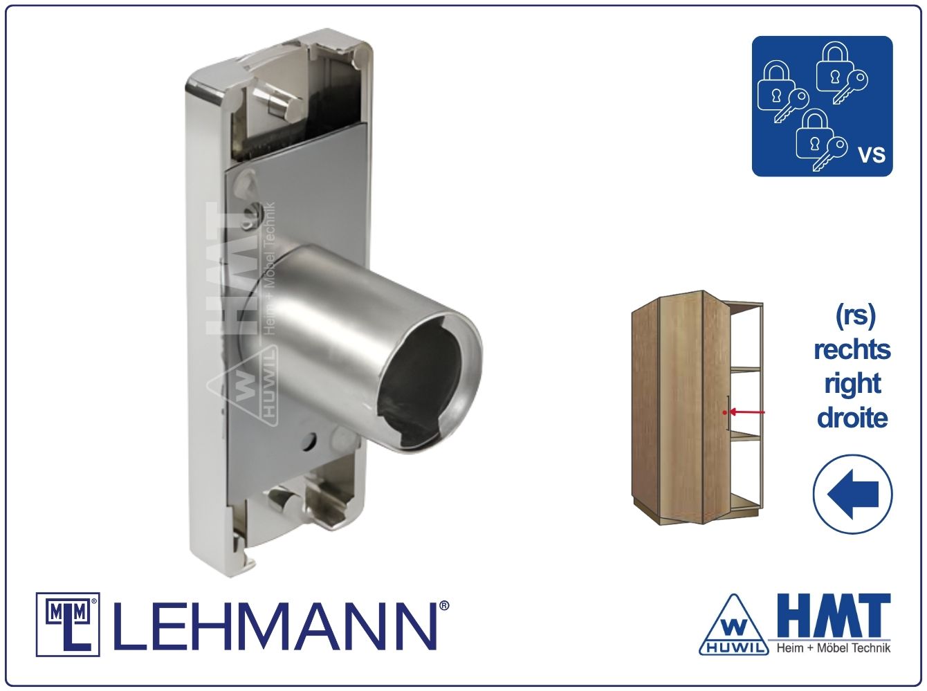MLM Schubstangenschloss 759/12 RS