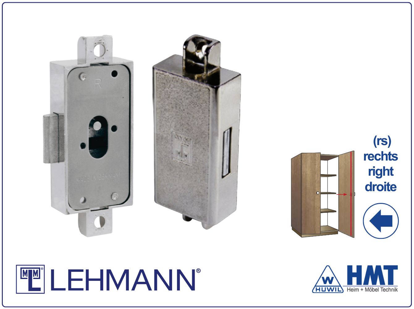 MLM Drehstangenschloss 740/20 RS