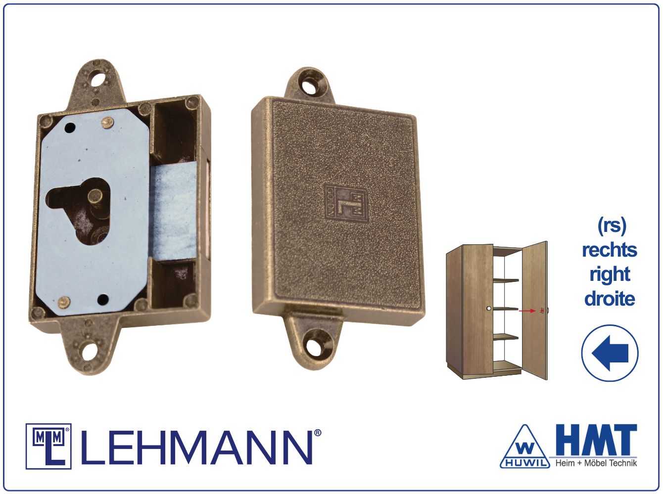 MLM Aufschraubschloss 530/25 RS [B]