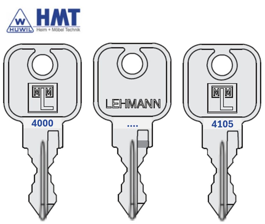 MLM Wendeschlüssel Typ B1 - Schließung 4000