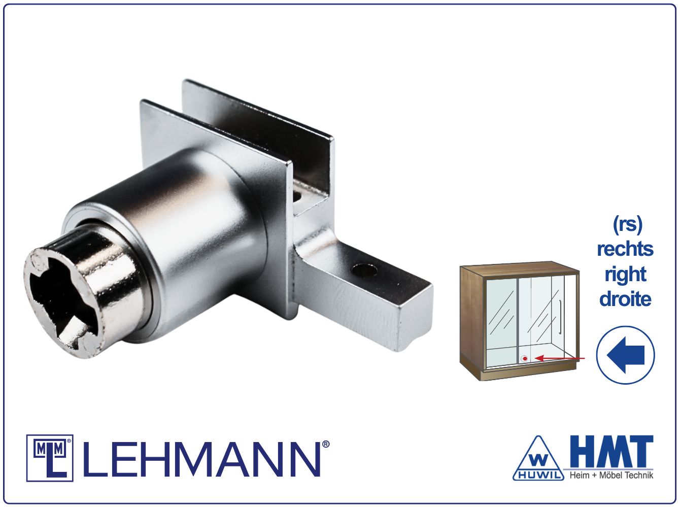 MLM Glasschiebetürschloss Typ 282 P2 MLM Glasschiebetürschloss Typ 282 P2