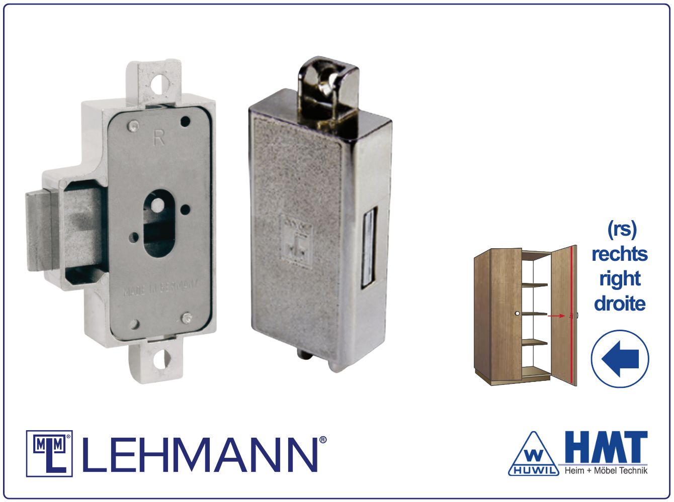 MLM Drehstangenschloss 740/30 RS