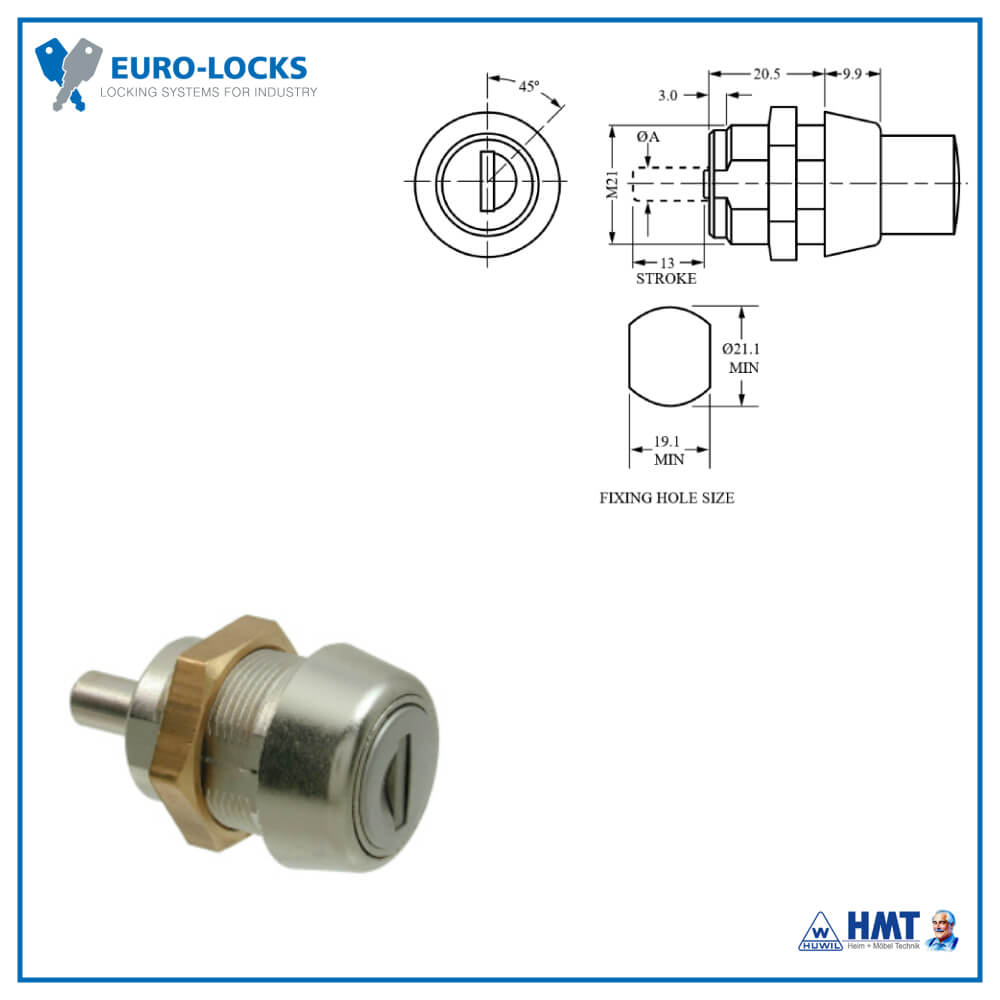 EURO-LOCKS Druckzylinder X 62
