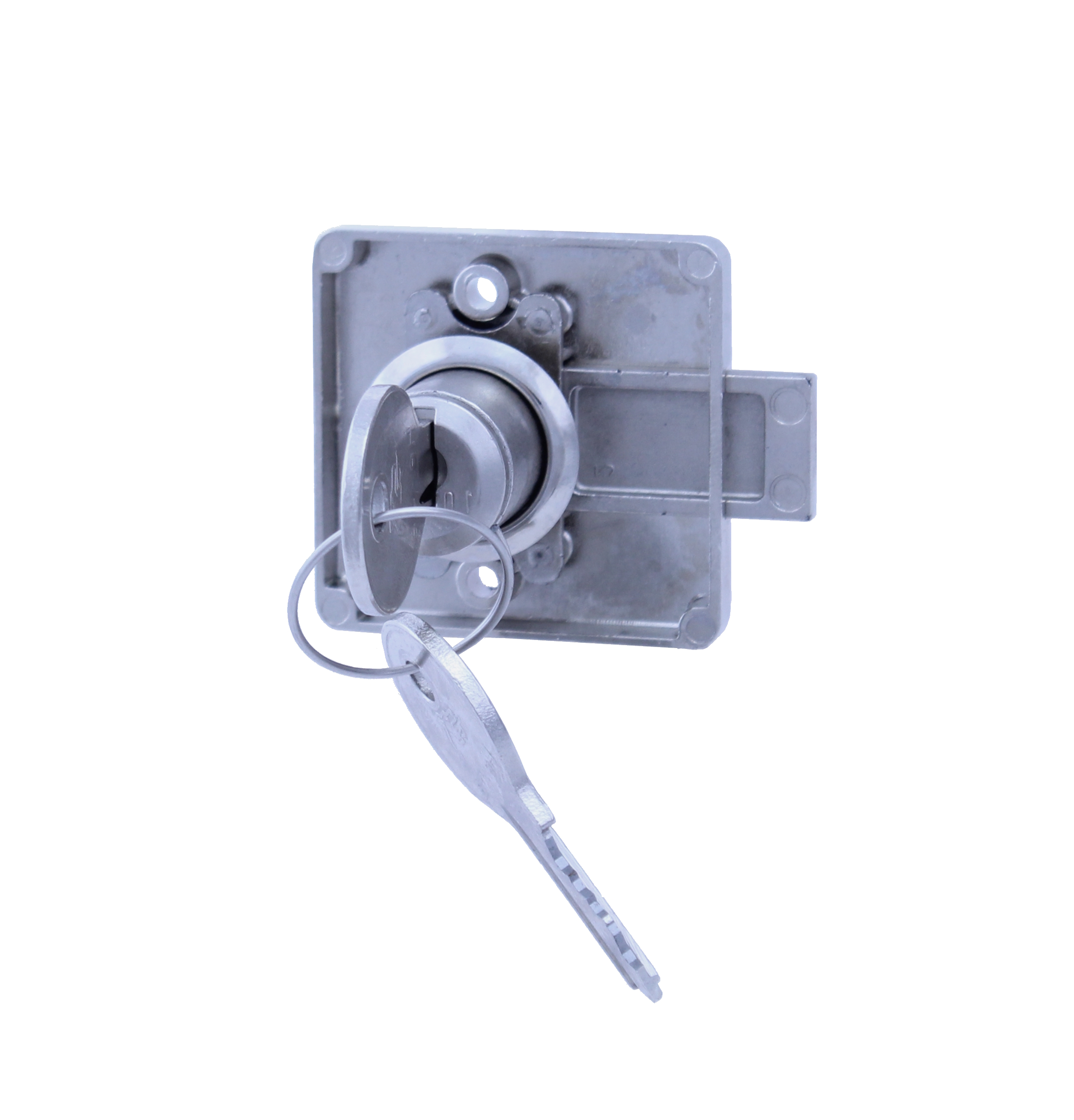 HEKNA Aufschraub-Zylinder-Riegelschlossschloss 0425/25 LS GL