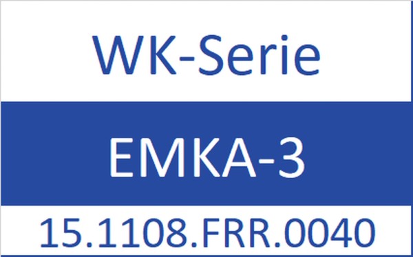 EMKA Rohling für Serie E - Neusilber
