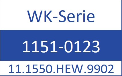 Ersatz-Zylinderschlüssel HEKNA -Profil W-Typ W9902-Eckig [1501-1920]..