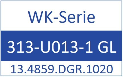 DOM Zylinder-Aufschraubschloss 313-UO13-1 GL